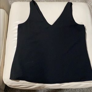 Wayf Double V neck blouse